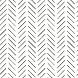 York Painted Herringbone Black Wallpaper
