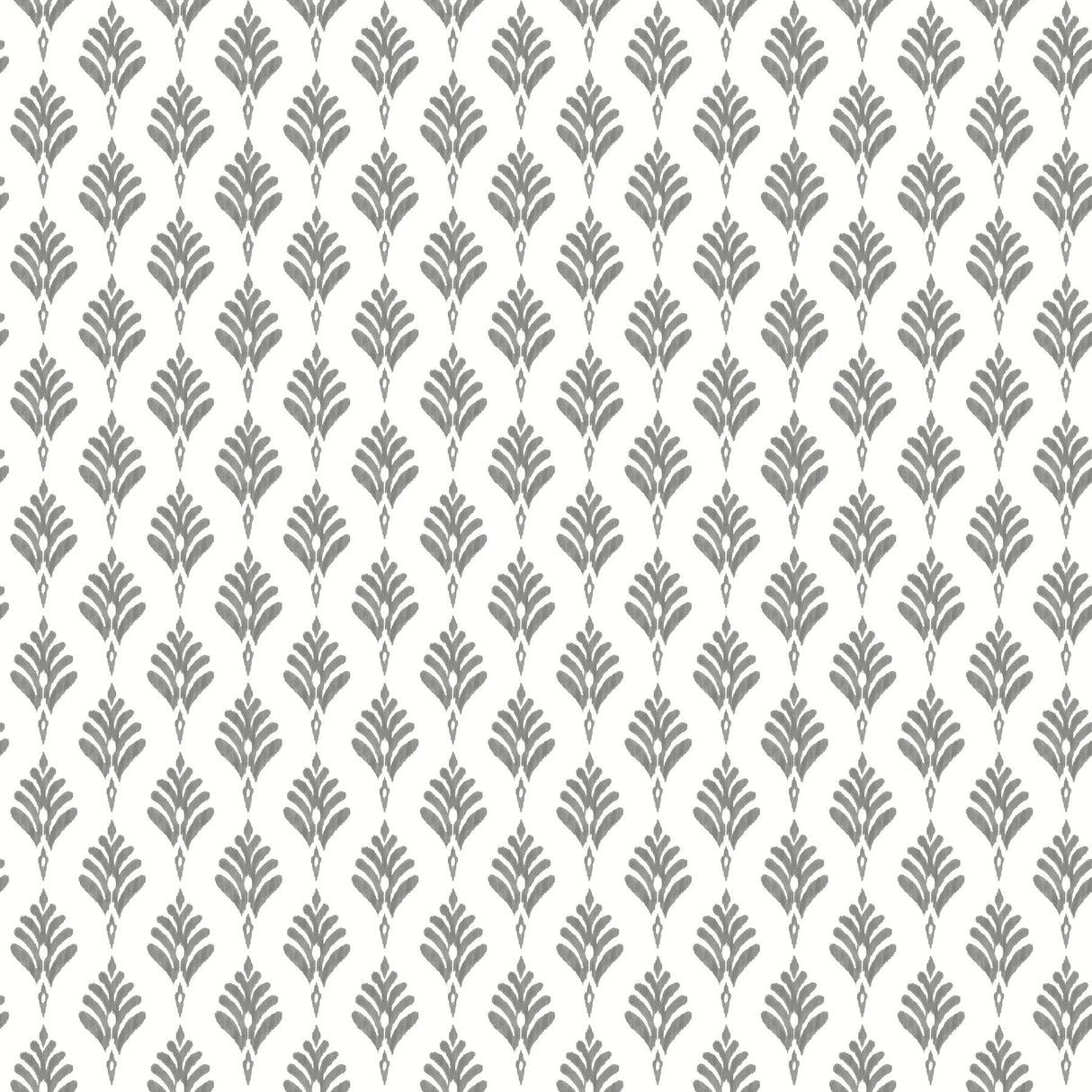 York French Scallop Gray Wallpaper