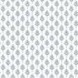York French Scallop Blue Wallpaper