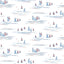 York Full Sails Blue/Red Wallpaper
