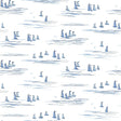 York Full Sails Blue Wallpaper
