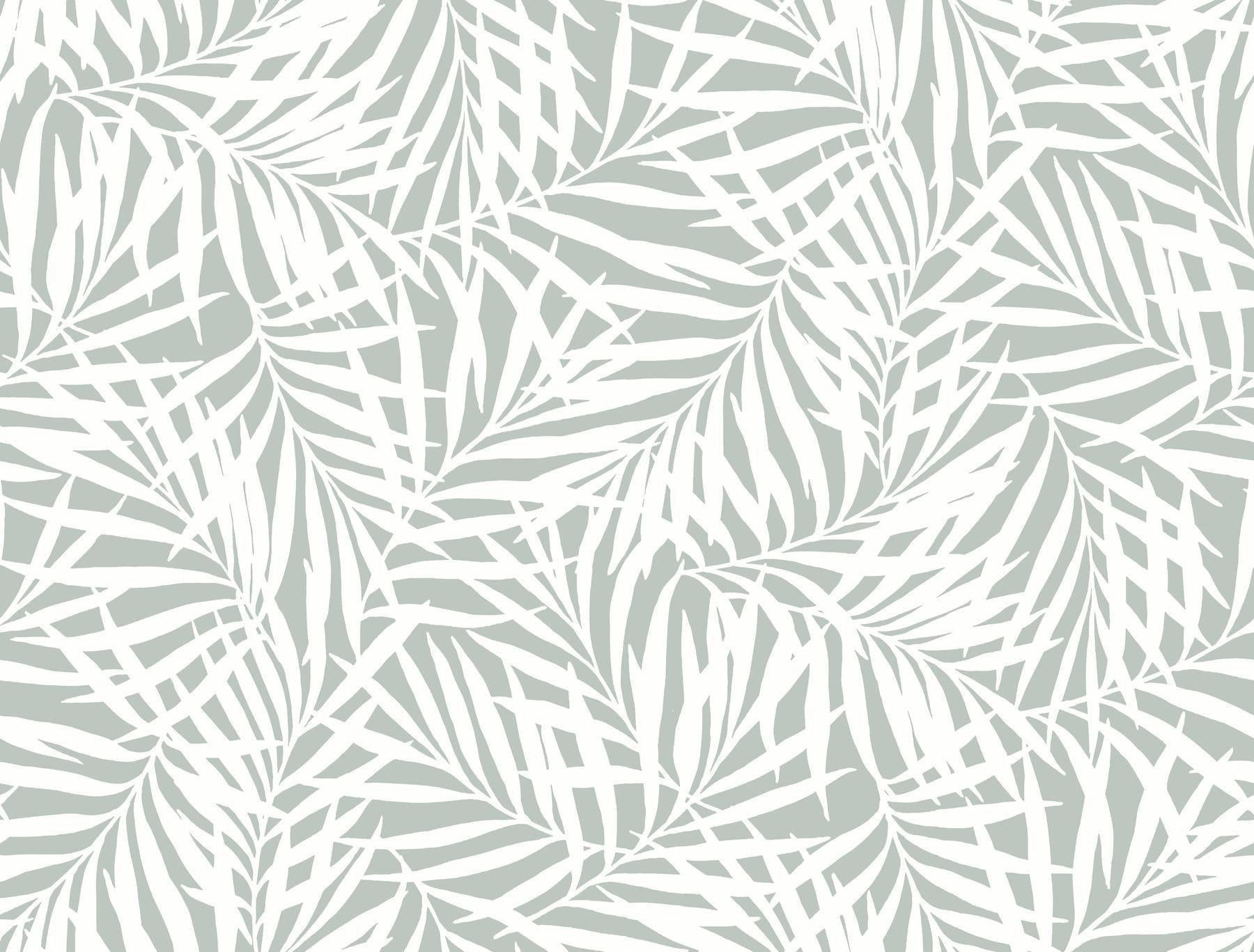 Обои бумажные с клеевым слоем Oahu Fronds by York