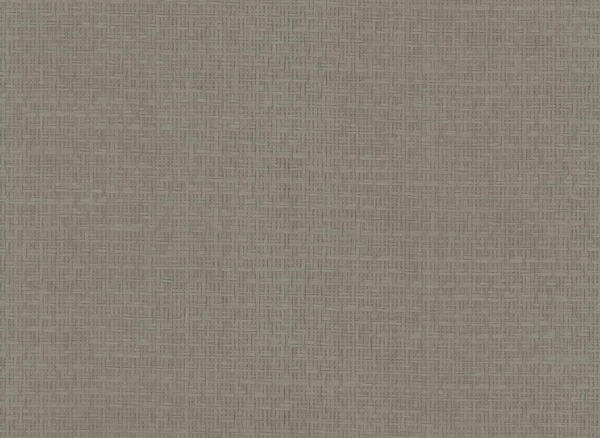 Candice Olson Tatami Weave Dark Gray Wallpaper