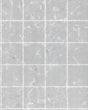 Ronald Redding Designs Metal Leaf Squares Silver Wallpaper