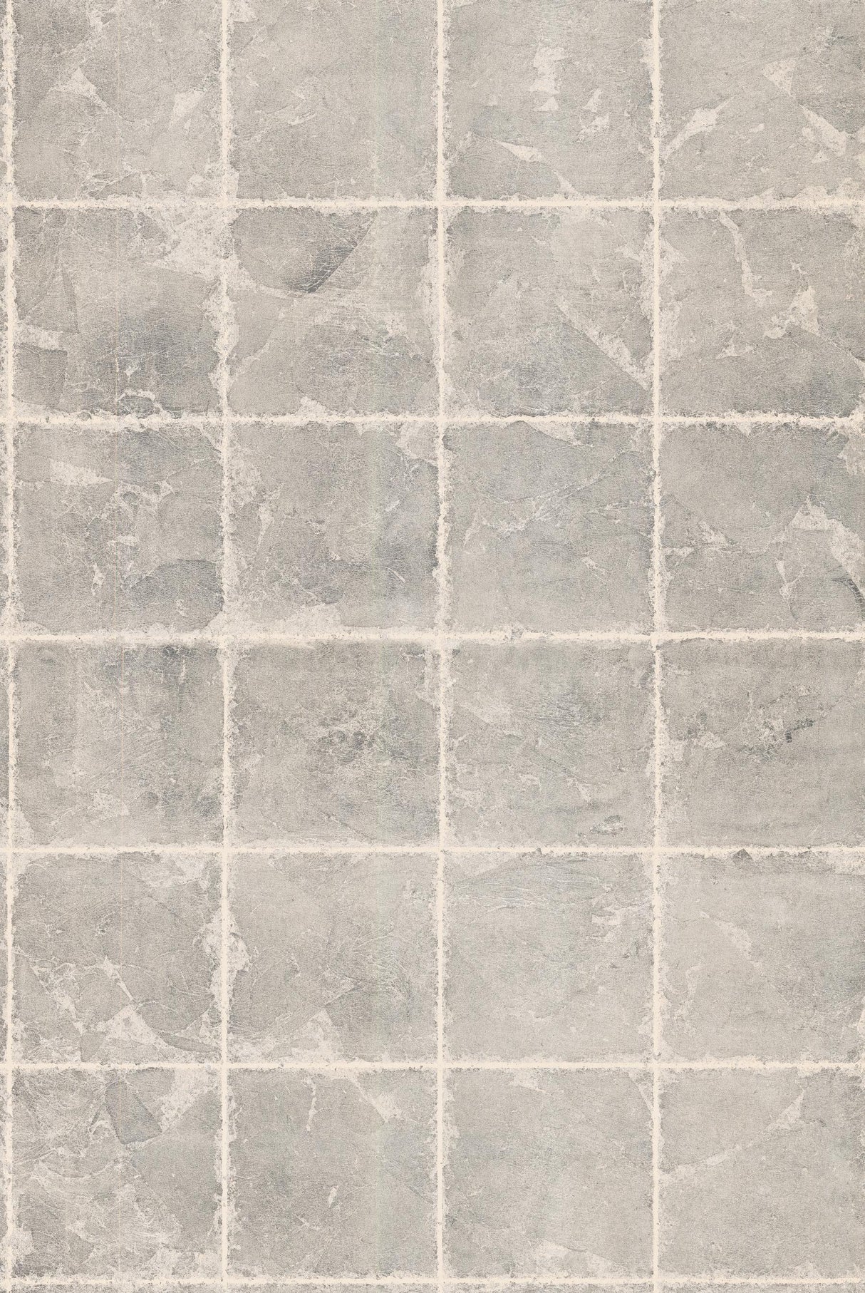 Ronald Redding Designs Metal Leaf Squares Black Wallpaper