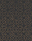 Ronald Redding Designs Empire Diamond Black/Gold Wallpaper