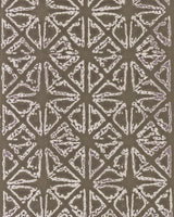 Ronald Redding Designs Empire Diamond Gray Wallpaper