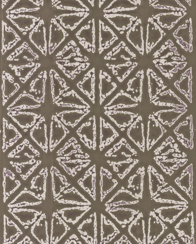 Ronald Redding Designs Empire Diamond Gray Wallpaper