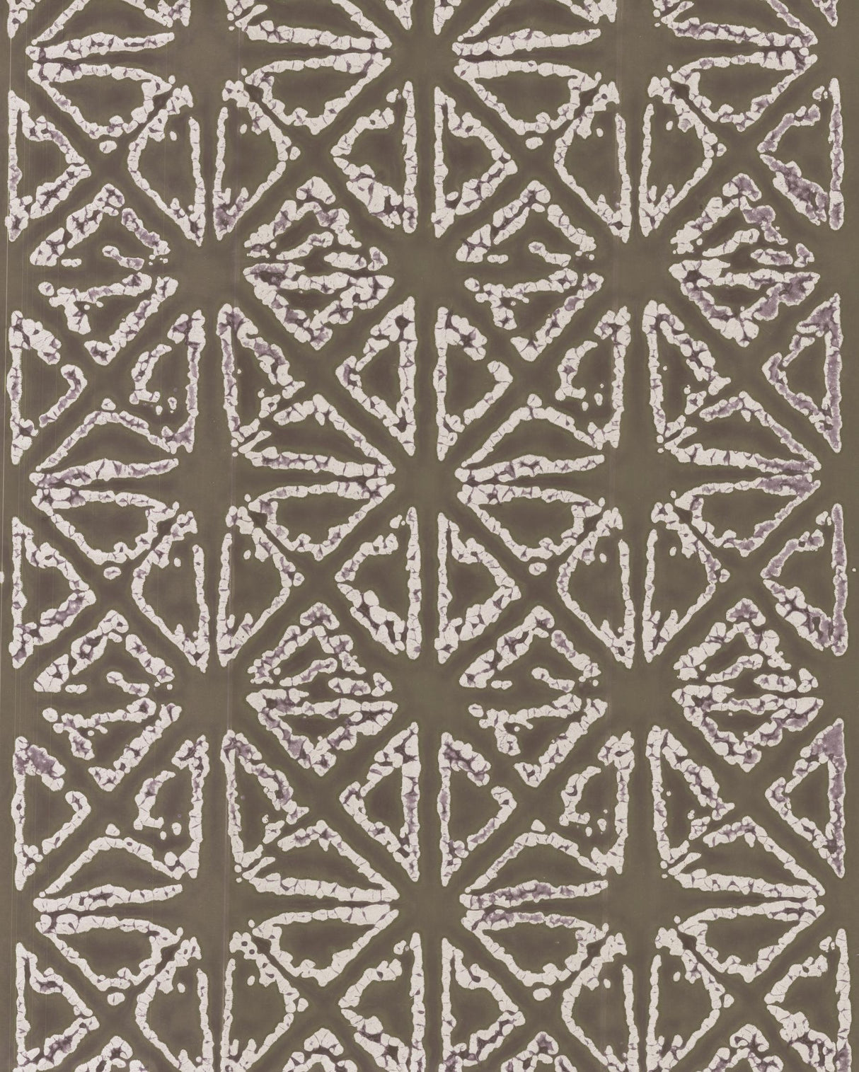 Ronald Redding Designs Empire Diamond Gray Wallpaper