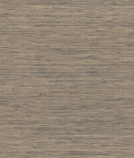 Ronald Redding Designs Threaded Jute Gray/Off White Wallpaper