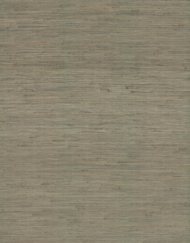 Ronald Redding Designs Threaded Jute Green Wallpaper