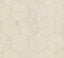 Ronald Redding Designs Hexagram Wood Veneer Off White Wallpaper