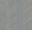 Ronald Redding Designs Atelier Herringbone Light Gray Wallpaper