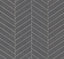 Ronald Redding Designs Atelier Herringbone Dark Gray Wallpaper