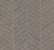 Ronald Redding Designs Atelier Herringbone Gray Wallpaper