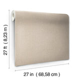 York Gesso Weave Beige Wallpaper