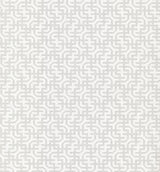 Ronald Redding Designs Dynastic Lattice White Wallpaper