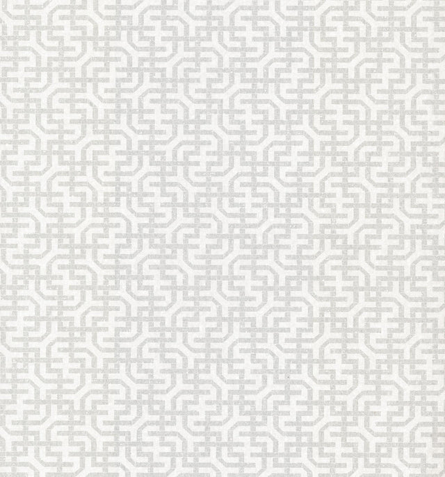 Ronald Redding Designs Dynastic Lattice White Wallpaper