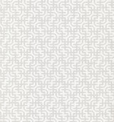 Ronald Redding Designs Dynastic Lattice White Wallpaper