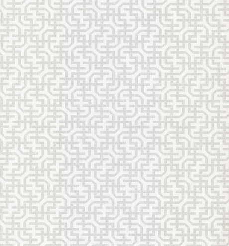 Ronald Redding Designs Dynastic Lattice White Wallpaper