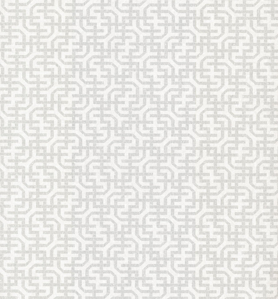 Ronald Redding Designs Dynastic Lattice White Wallpaper