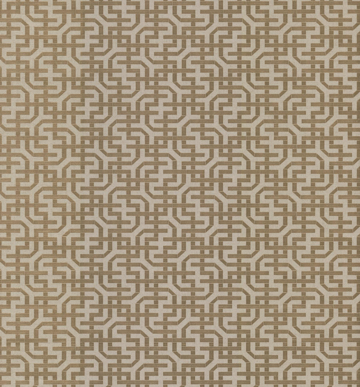 Ronald Redding Designs Dynastic Lattice Gold Wallpaper