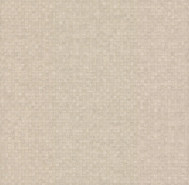 York Token Beige Wallpaper