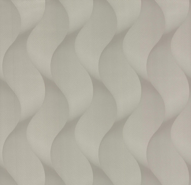 York Genie Gray/Light Gray Wallpaper