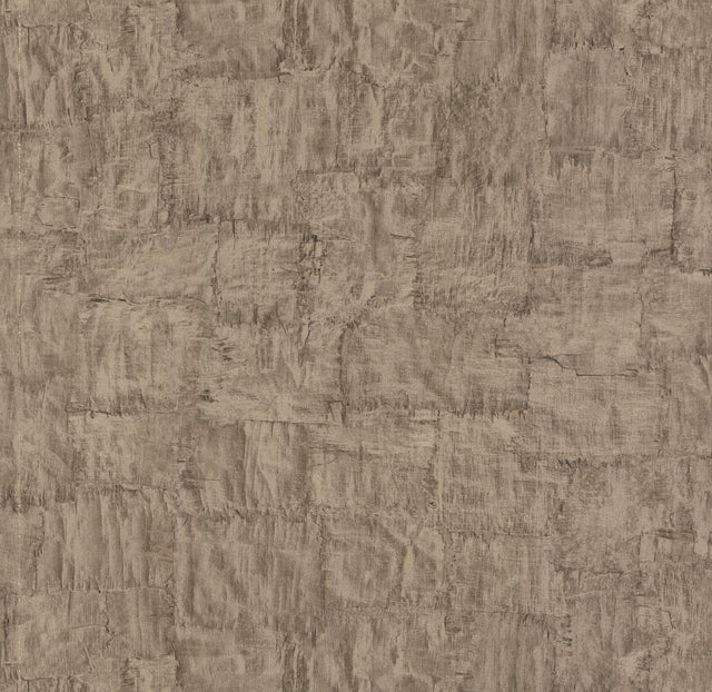 York Brushstrokes Brown Wallpaper