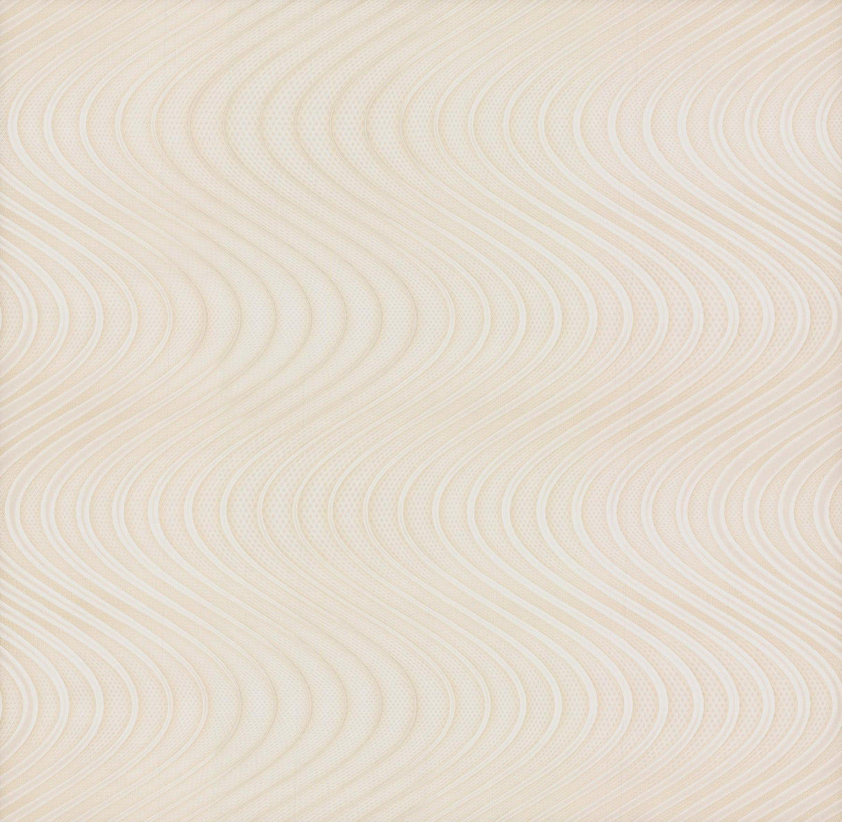 York Ocean Swell Cream/White Wallpaper
