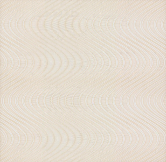 York Ocean Swell Cream/White Wallpaper