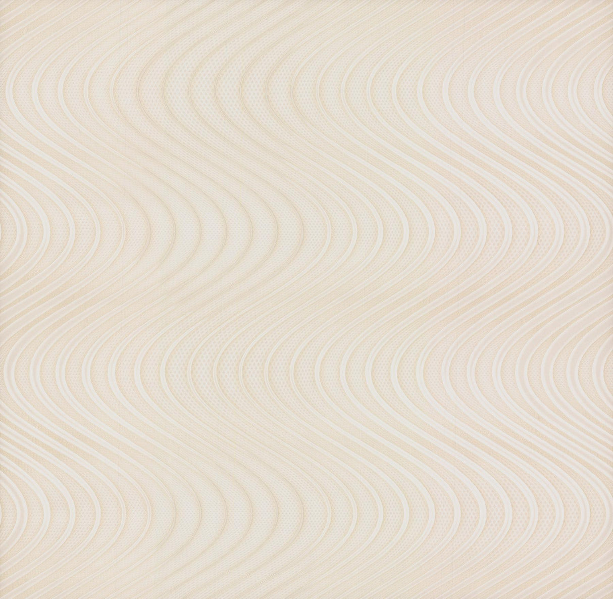 York Ocean Swell Cream/White Wallpaper