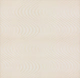 York Ocean Swell Cream/White Wallpaper