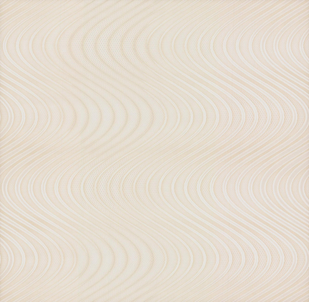 York Ocean Swell Cream/White Wallpaper
