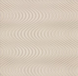 York Ocean Swell Taupe/Beige Wallpaper