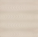 York Ocean Swell Taupe/Beige Wallpaper