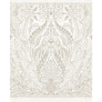 York Adirondack Damask Beige/White Wallpaper