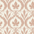 York Adirondack Damask Brown/Beige Wallpaper