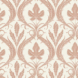 York Adirondack Damask Brown/Beige Wallpaper