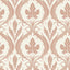 York Adirondack Damask Brown/Beige Wallpaper