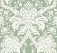 York French Artichoke Dam Green Wallpaper