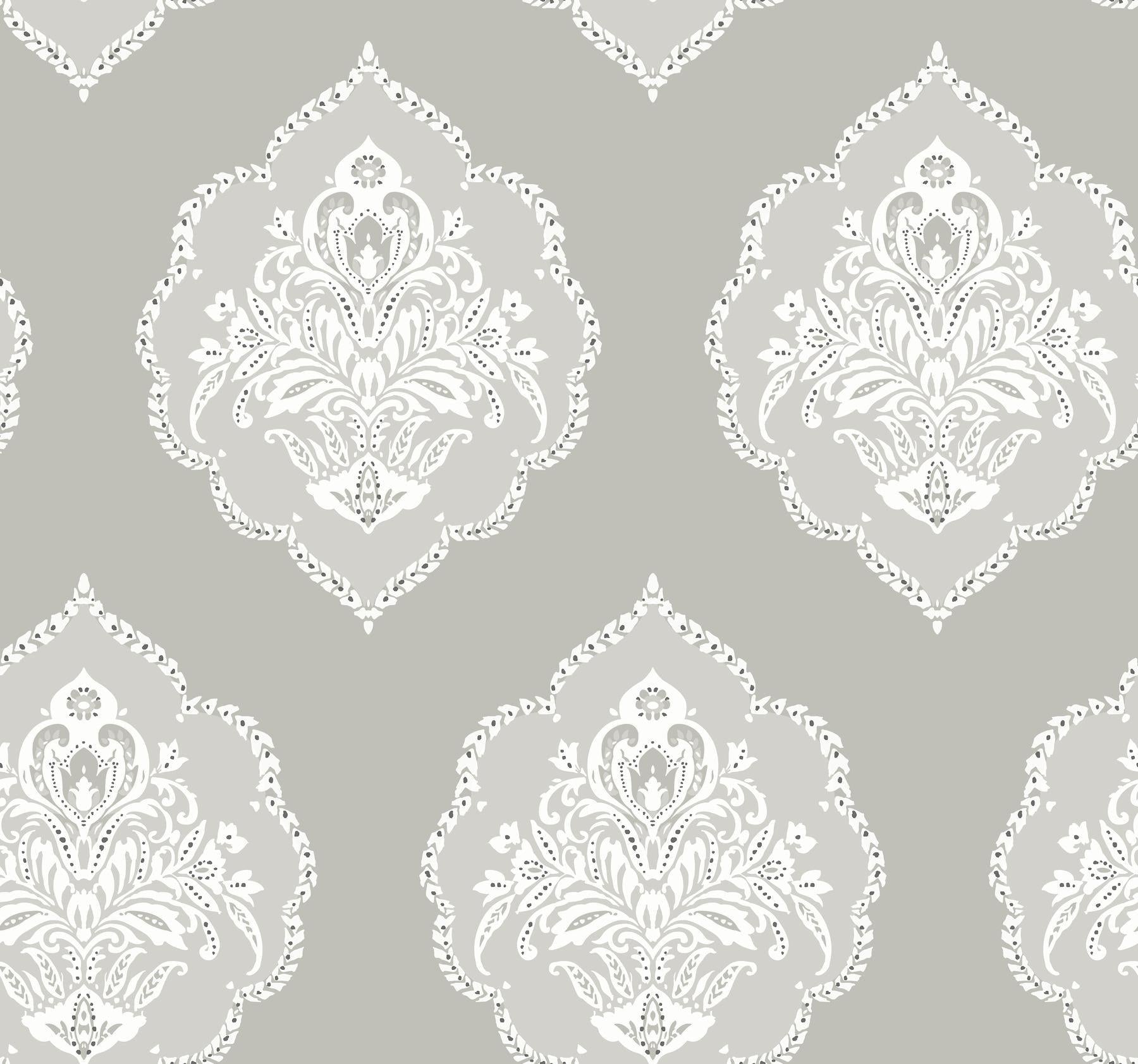 Бумажные обои Signet Medallion Damask by York