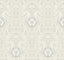 York Gatsby Damask Gray Wallpaper