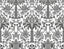 York Shell Damask Black Wallpaper
