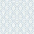 York Petite Ogee Blue Wallpaper
