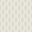York Petite Ogee Taupe Wallpaper