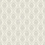 York Petite Ogee Taupe Wallpaper