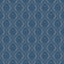 York Catherdral Damask Navy Wallpaper