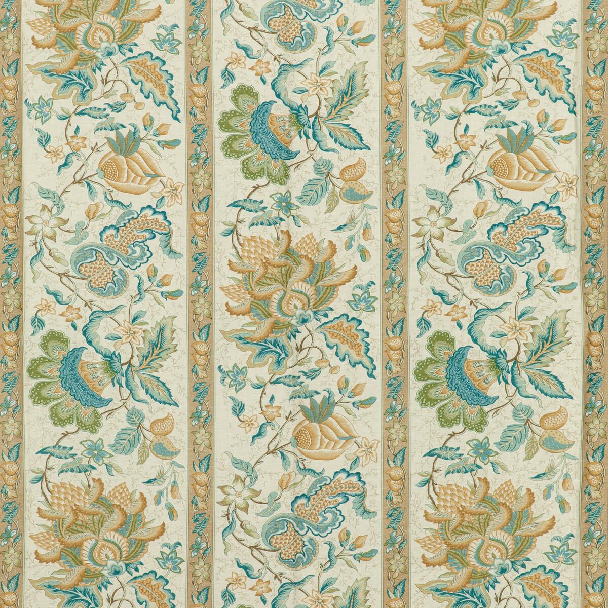 Brunschwig & Fils MONTFLOURS PRINT AQUA Fabric