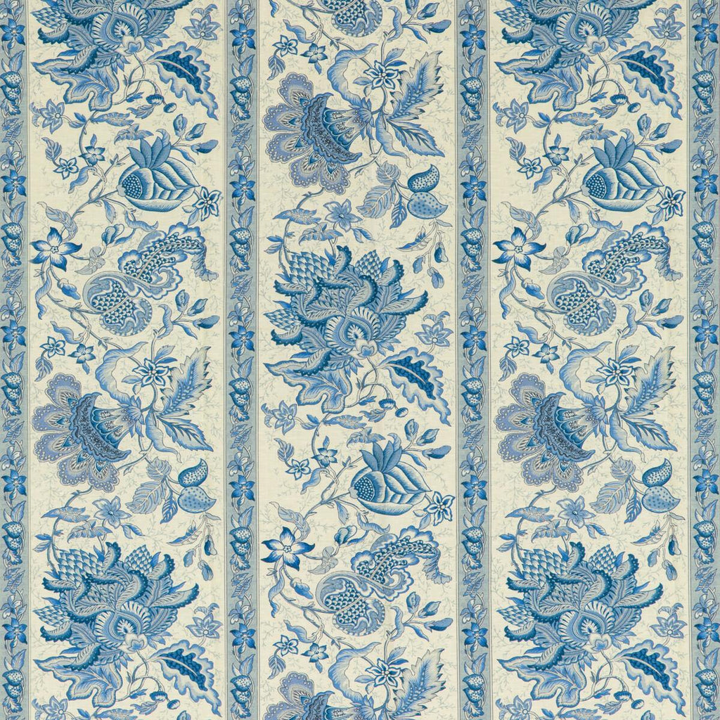 Brunschwig & Fils MONTFLOURS PRINT BLUE Fabric